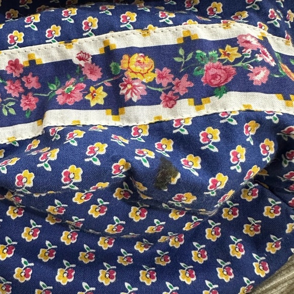 VERA BRADLEY Ditty Bag ROYAL Travel Cosmetic Make-Up Waterproof Bag Retired RARE - Picture 6 of 6